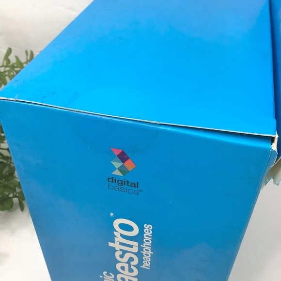 DIGITAL BASICS Sonic Maestro Stereo Headphones Black NEW - Picture 4 of 7